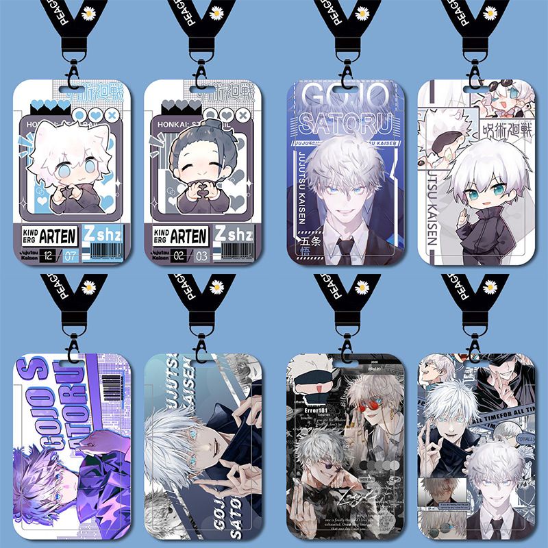 Ví Đựng Thẻ id Tùy Chỉnh jujutsu kaisen geto suguru / gojo satoru