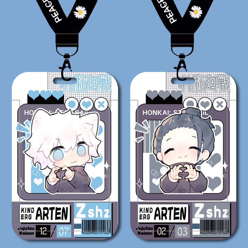 Ví Đựng Thẻ id Tùy Chỉnh jujutsu kaisen geto suguru / gojo satoru