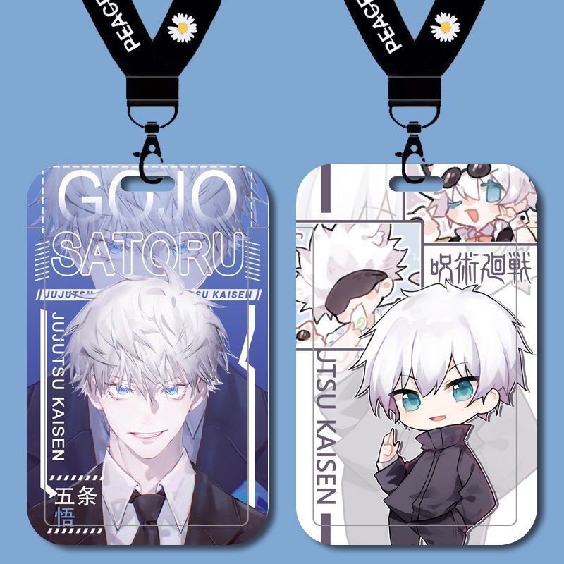 Ví Đựng Thẻ id Tùy Chỉnh jujutsu kaisen geto suguru / gojo satoru