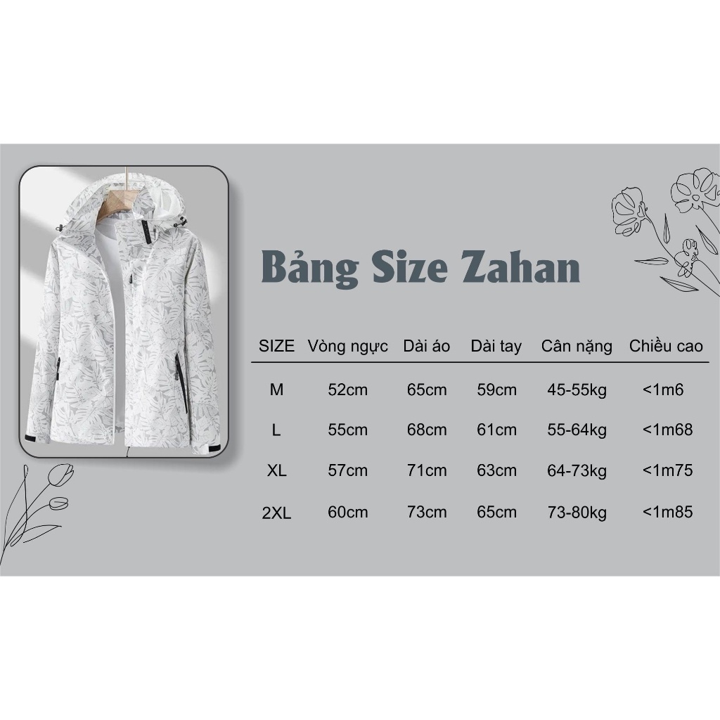 Áo khoác gió nam nữ in hoạ tiết cao cấp, Áo gió nam nữ 2 lớp chống nước, cản gió, chống bụi - Fashion Hand