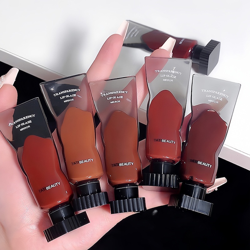 Son bóng Sweet mint trong suốt lâu trôi thiết kế vỏ hình viên băng