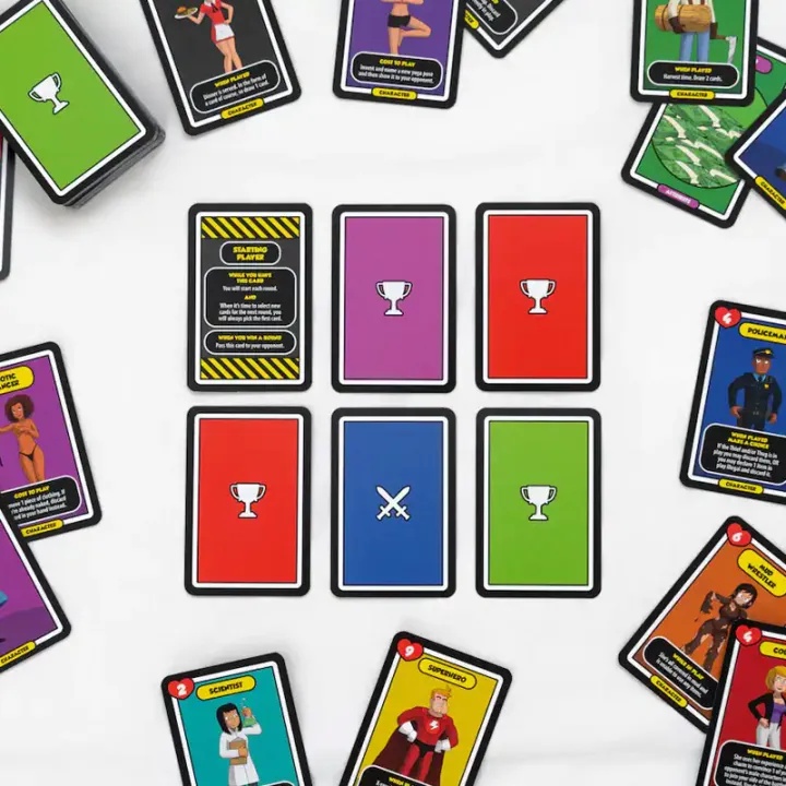 Bedroom Battle Couples Game A 2-player Card Game