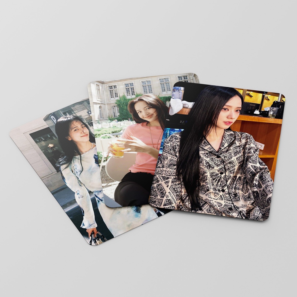 Blackpink 7th Anniversary JENNIE LISA JISOO ROSÉ BST Hyde Park Photocard Lomo Card 55pcs/box