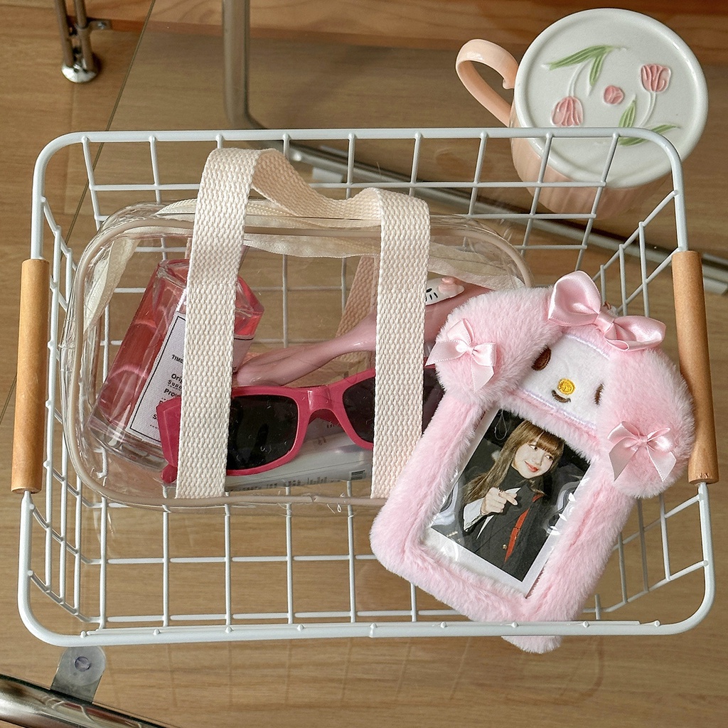 Sanrio Ví Đựng Thẻ 3 inch Hình cinnamoroll melody Thắt Nơ Xinh Xắn