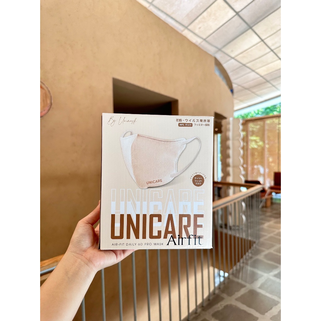 6D UNICARE Pro Mask - Thùng 50 chiếc Khẩu trang kháng khuẩn không đau tai, mềm mại, hottrend, thời trang #7