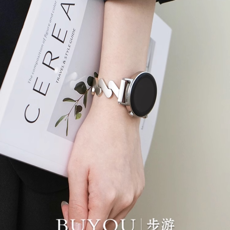 Phù Hợp Dây Đeo Bằng silicone Cho Đồng Hồ Thông Minh samsung galaxy watch 6 5 4 43mm 47mm 40mm 44mm active 2 3