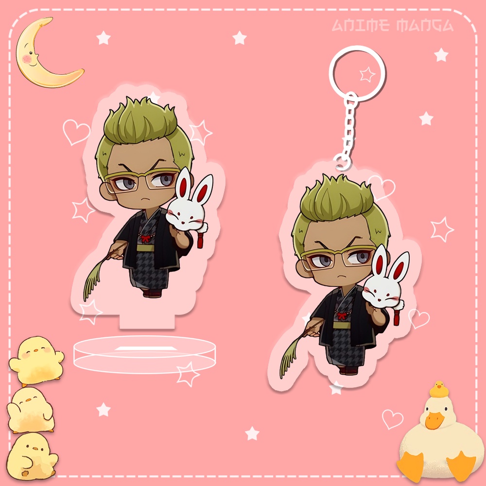 Mô Hình Standee Tokyo Revengers Chibi Móc Khoá Takemichi Mikey Draken Chất Liệu Acrylic Trang Trí Cặp Sách NLSHOP