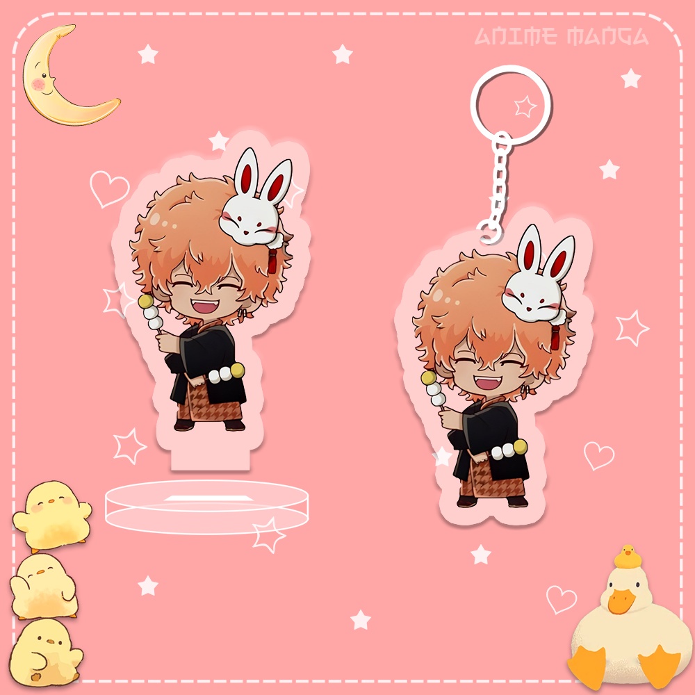 Mô Hình Standee Tokyo Revengers Chibi Móc Khoá Takemichi Mikey Draken Chất Liệu Acrylic Trang Trí Cặp Sách NLSHOP