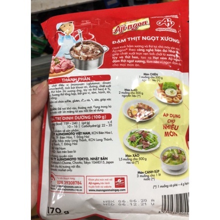 Hạt Nêm Aji-Ngon 170g/ 400g/ 900g