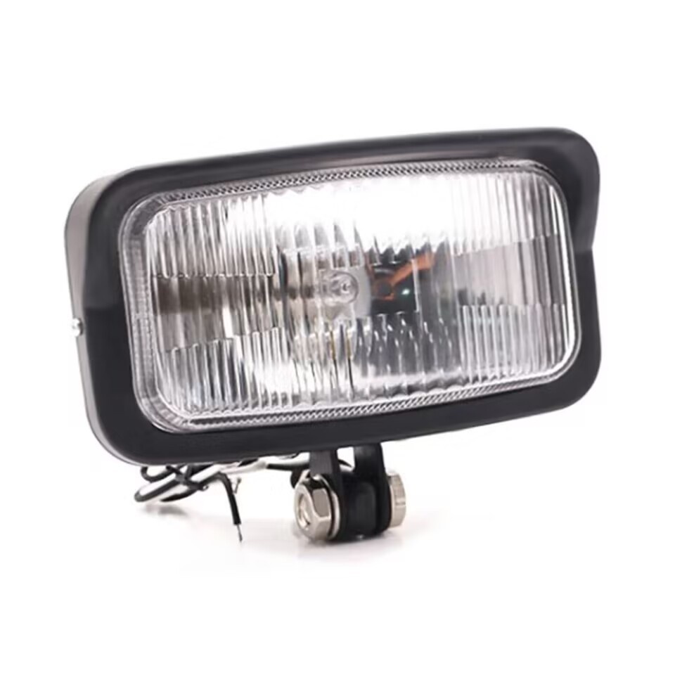 Đèn Pha Kim Loại 12v Hình Vuông Phong Cách retro Cho Xe Mô Tô