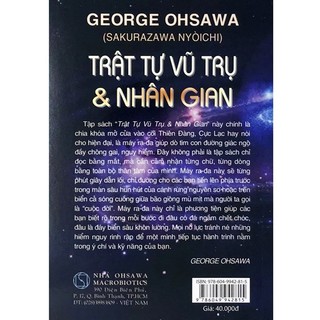 Sách - Trật Tự Vũ Trụ Và Nhân Gian - Anan Books