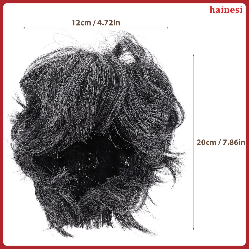 Tóc Giả Hóa Trang Ông Già Vui Nhộn Cho Nam