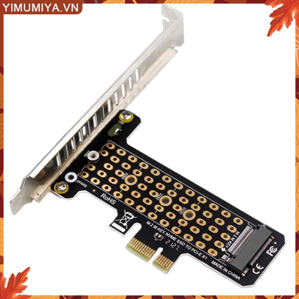 ☼Yimumiya ☼ Card Chuyển Đổi m.2 nvme Sang Pcie4.0X1 32gbps Cho ssd 2230 / 2242 / 2260 / 2280