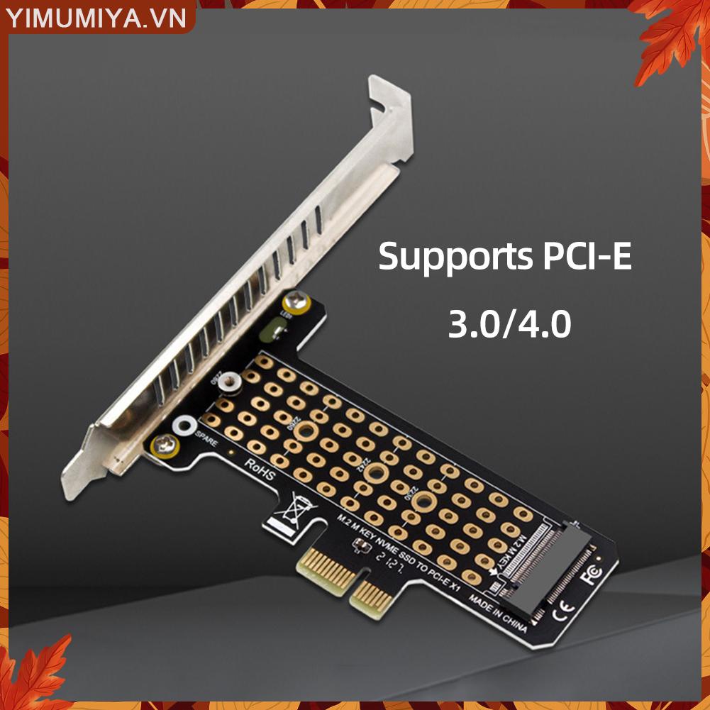 ☼Yimumiya ☼ Card Chuyển Đổi m.2 nvme Sang Pcie4.0X1 32gbps Cho ssd 2230 / 2242 / 2260 / 2280