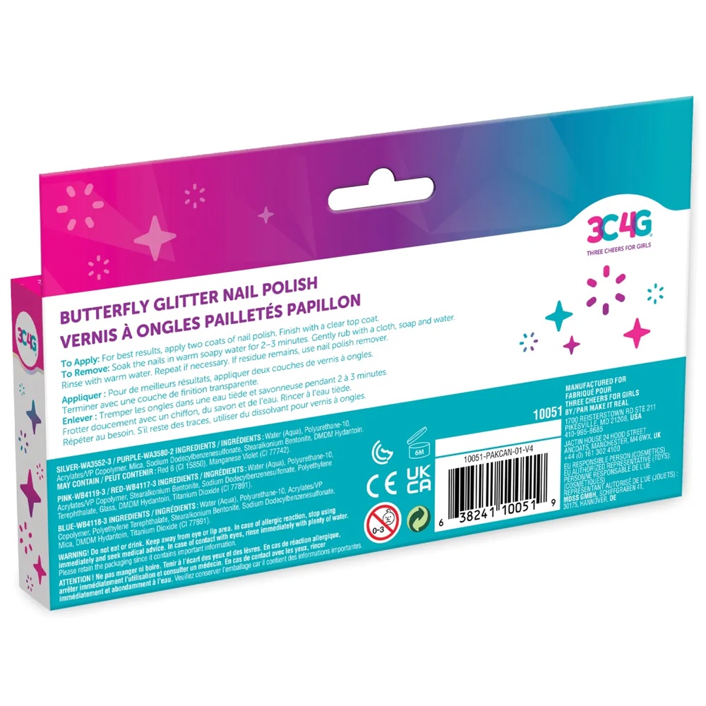 Bộ 5 Lọ Sơn Móng Lấp Lánh - Make It Real 20260701/10051MIR