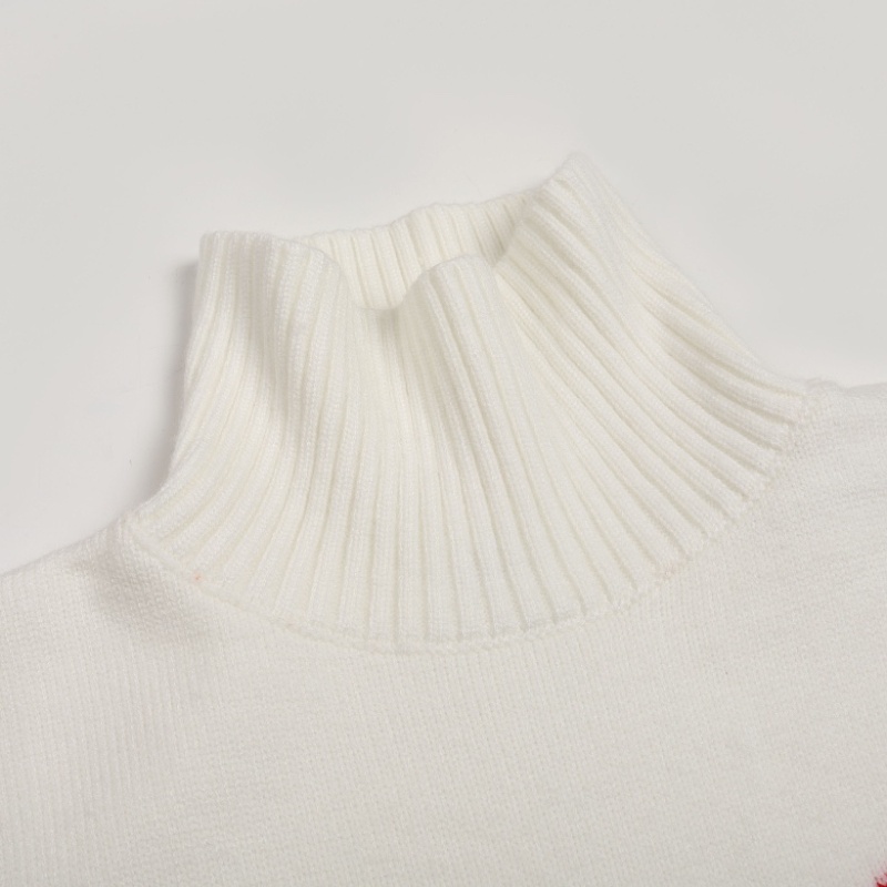 Áo sweater Cổ Cao In logo -classic Siêu Đẹp Thời Trang Thu Đông Cho Cả Nam Và Nữ