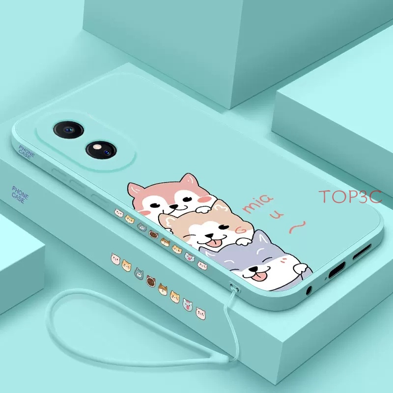 Ốp lưng OPPO A78 A58 Ốp Điện Thoại Hình Chú Chó Đáng Yêu Cho oppo a58 / a78 4g / a78 5g / a98 5g / reno 8t 5g / a17 / a17k GG