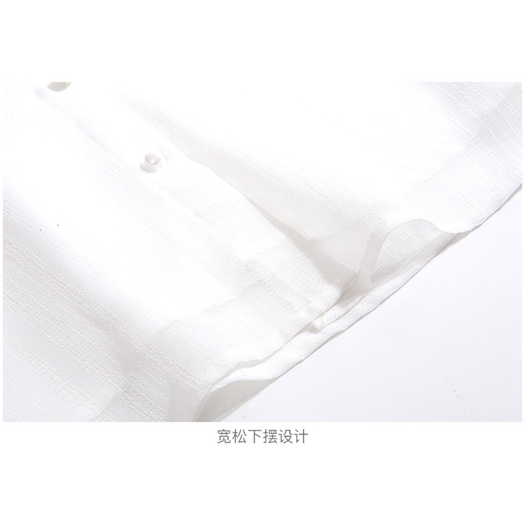 Áo Sơ Mi chiffon Tay Dài Phối Nơ Thời Trang Xuân Thu Cho Nữ