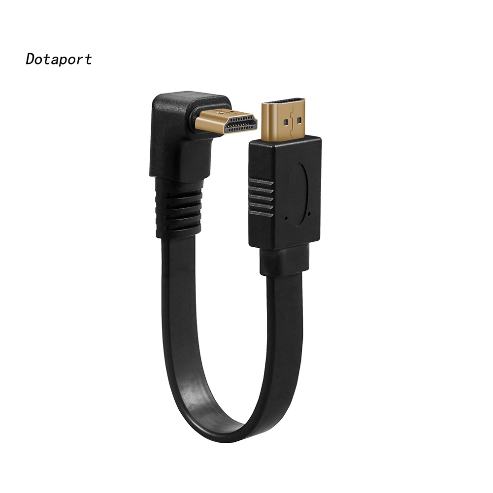 Kddt Dây Cáp doonjiey Tốc Độ Cao 30cm 270 / 90 Độ hdmi-compatible Sang hdmi 4k 3d 1080p Cho tv