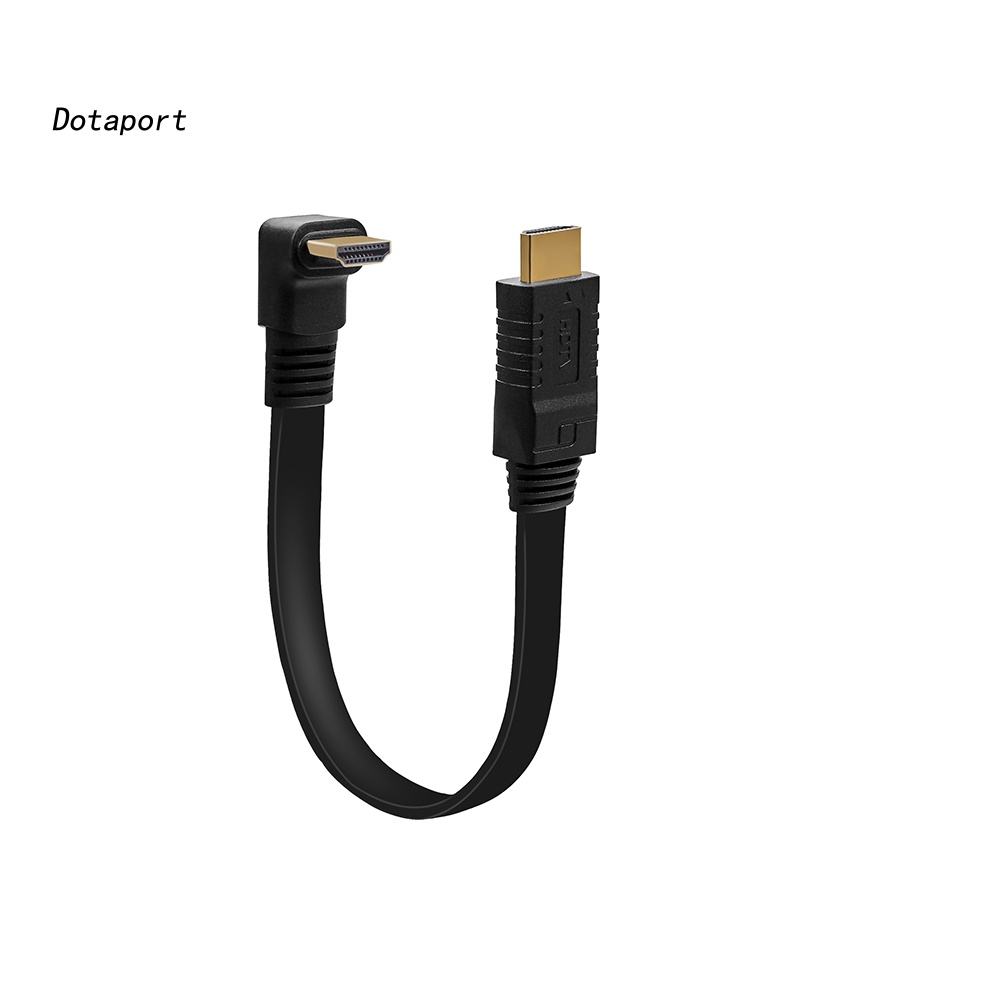 Kddt Dây Cáp doonjiey Tốc Độ Cao 30cm 270 / 90 Độ hdmi-compatible Sang hdmi 4k 3d 1080p Cho tv