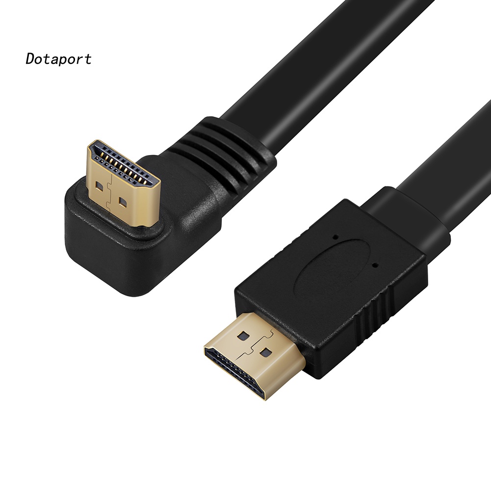 Kddt Dây Cáp doonjiey Tốc Độ Cao 30cm 270 / 90 Độ hdmi-compatible Sang hdmi 4k 3d 1080p Cho tv