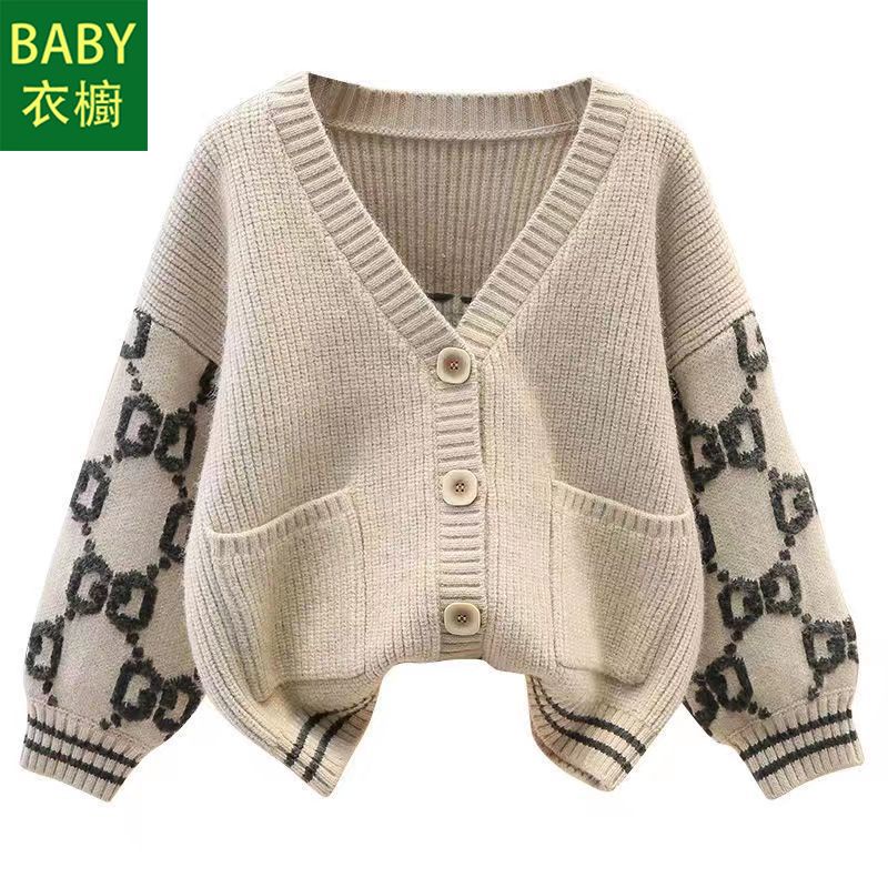 Áo Khoác cardigan Dệt Kim Phong Cách Thời Trang Thu Đông Mới 2023 Cho Bé Trai