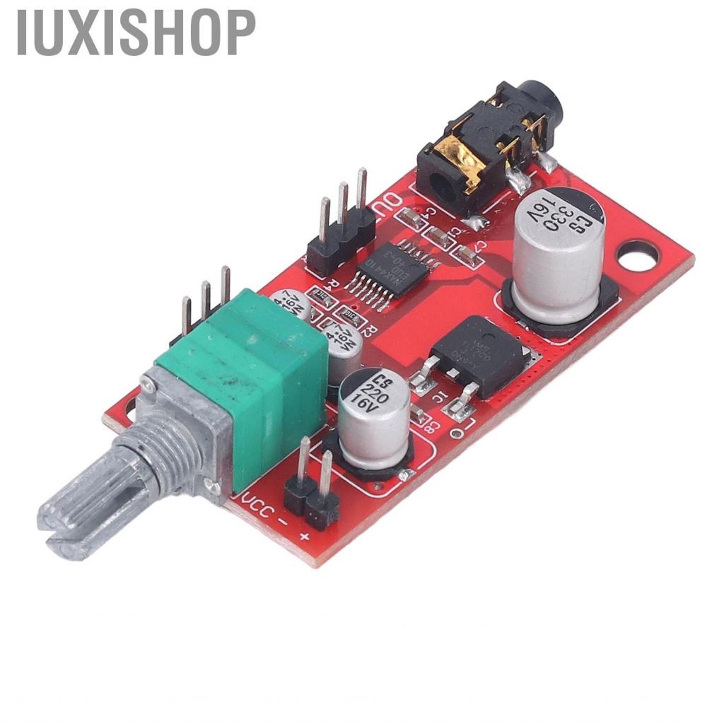 Iuxishop Small Headphone Amplifier Module 3.5mm Interface  Preamplifier Board DC