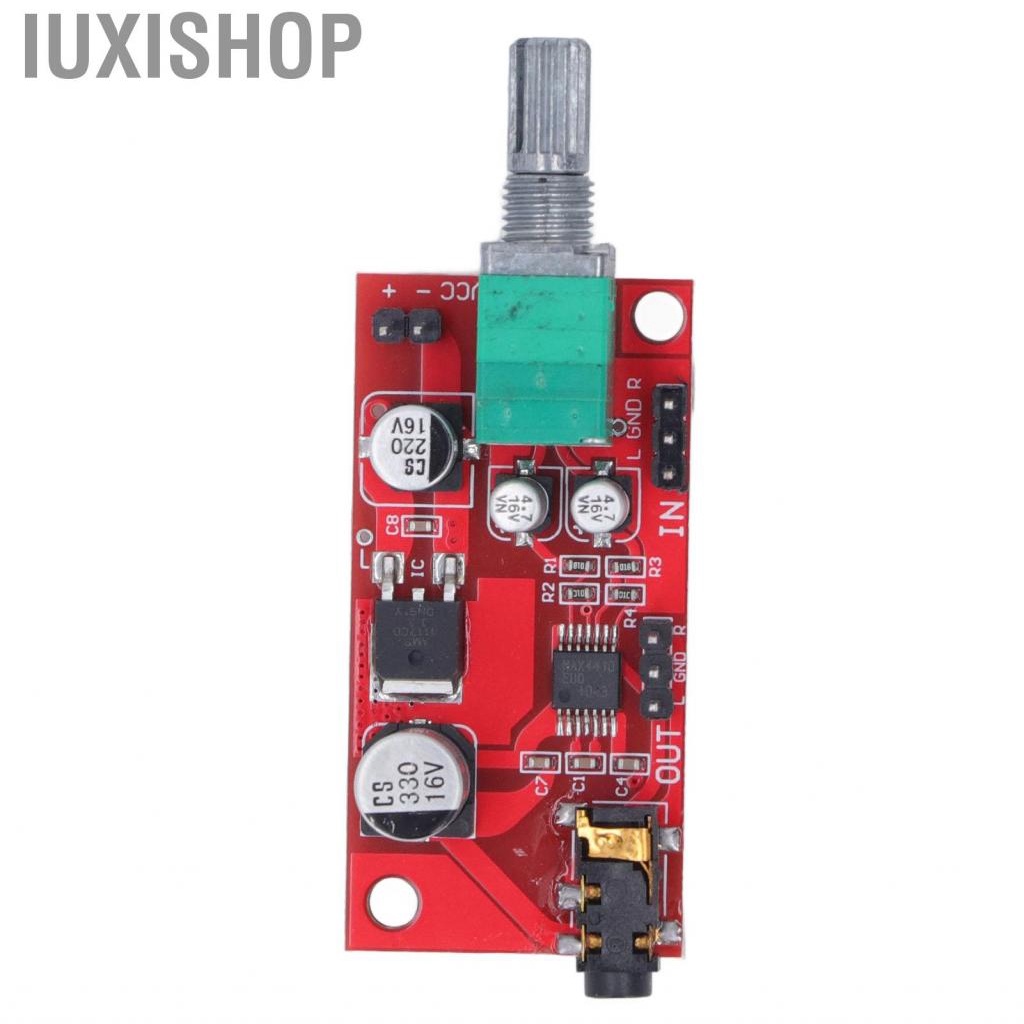 Iuxishop Small Headphone Amplifier Module 3.5mm Interface  Preamplifier Board DC