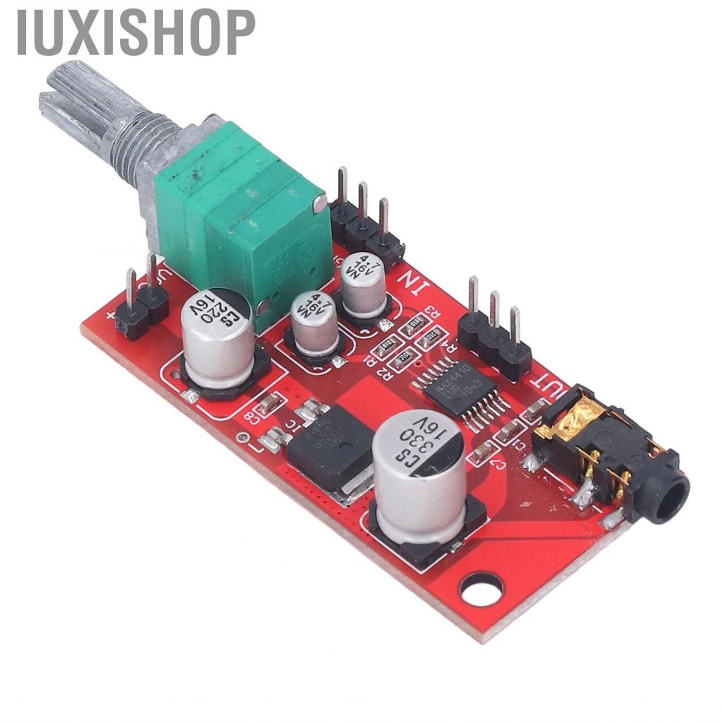 Iuxishop Small Headphone Amplifier Module 3.5mm Interface  Preamplifier Board DC