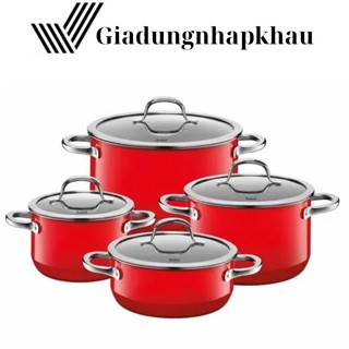Bộ Nồi Đức Silit Silargan Passion 4 Món, Dẫn Nhiệt Tốt, Dùng Cho Mọi Loại Bếp, Nhập Đức, Shop Giadungnhapkhau