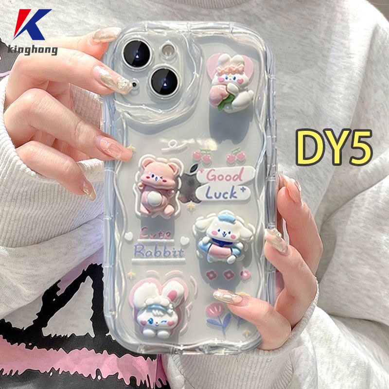 Ốp Điện Thoại Viền Cong Hình Thú Bông 3d diy 3d Cho IPhone 11 12 13 14 PRO MAX 6 7 6S 8 14 Plus X XR XS MAX 11 12 13 Se 2020 6SPlus 7Plus 6Plus 8Plus 14Plus XSMAX