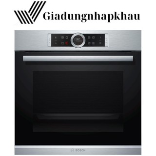 Lò nướng âm tủ bosch hbg675bs1 serie 8, dung tích 71l, công suất 3650w, made in germany, shop giadungnhapkhau