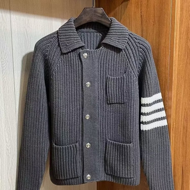 Áo Khoác cardigan Len Dệt Kim Dày Dặn Phong Cách Thời Trang Thu Đông Mới Cho Cặp Đôi