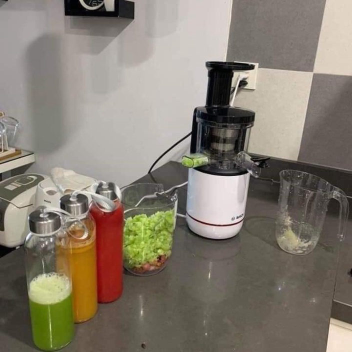 Máy Ép Chậm BOSCH VitaExtract MESM500W, Máy Ép Trái Cây, Nhập Đức, BH 12 Thang, Shop Giadungnhapkhau