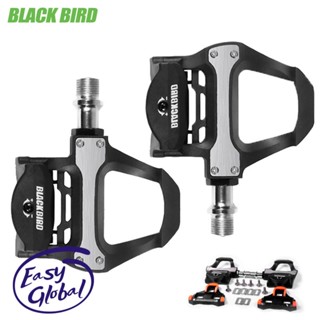 Xe đạp đường cao tốc BLACKBIRD SPD Xe đạp leo núi Xe đạp tự khóa Pedal 2 Nẹp DU+Vòng bi kín Siêu nhẹ Clip Pedal Phụ tùng xe đạp