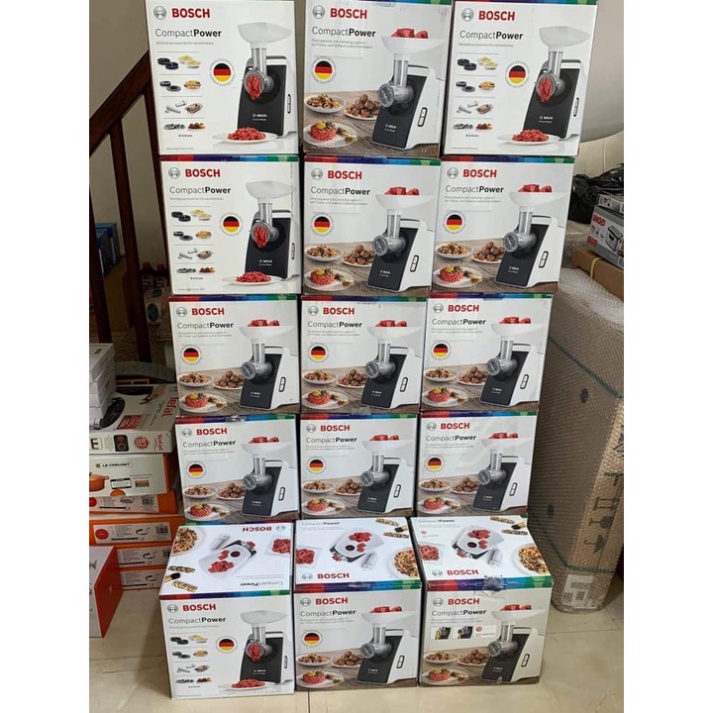 Máy Xay Thịt BOSCH MFW3612A, Công Suất 1600W, Nhập Đức, BH 12 Tháng, Shop Giadungnhapkhau