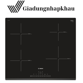 Bếp từ 4 vùng nấu bosch pie631fb1e serie 6, made in spain, bh 12 tháng, shop giadungnhapkhau