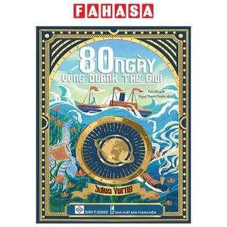 Sách 80 ngày vòng quanh thế giới - bìa cứng