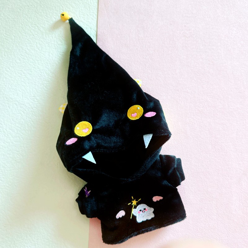 Búp Bê Vải cotton 20cm Màu Trắng Đen Dễ Thương Cho Bé Trai