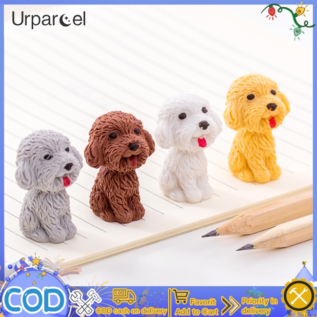 Tẩy Bút Chì Hình Chú Chó teddy Dễ Thương Tiện Dụng Cho Học Sinh / Văn Phòng