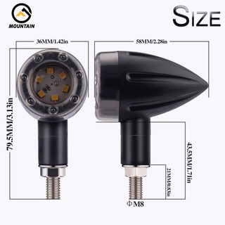 1 Cặp Đèn led Tín Hiệu Xi Nhan Cho Xe Máy