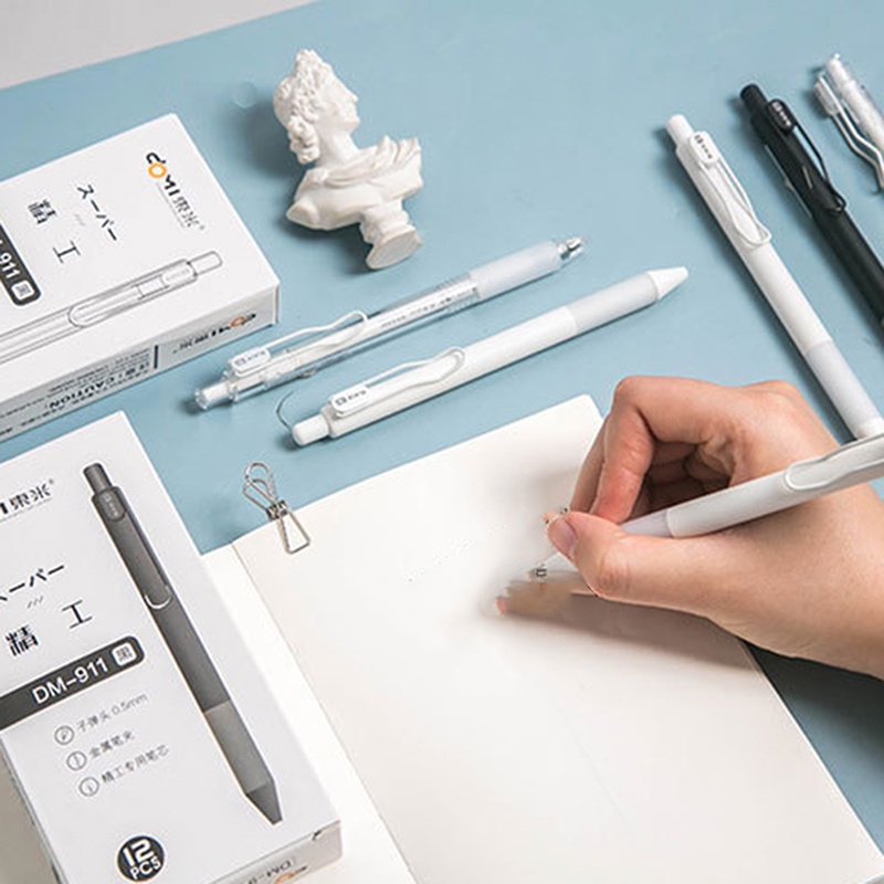 Bút bấm mực đen ngòi 0.5mm phiên bản basic CFH