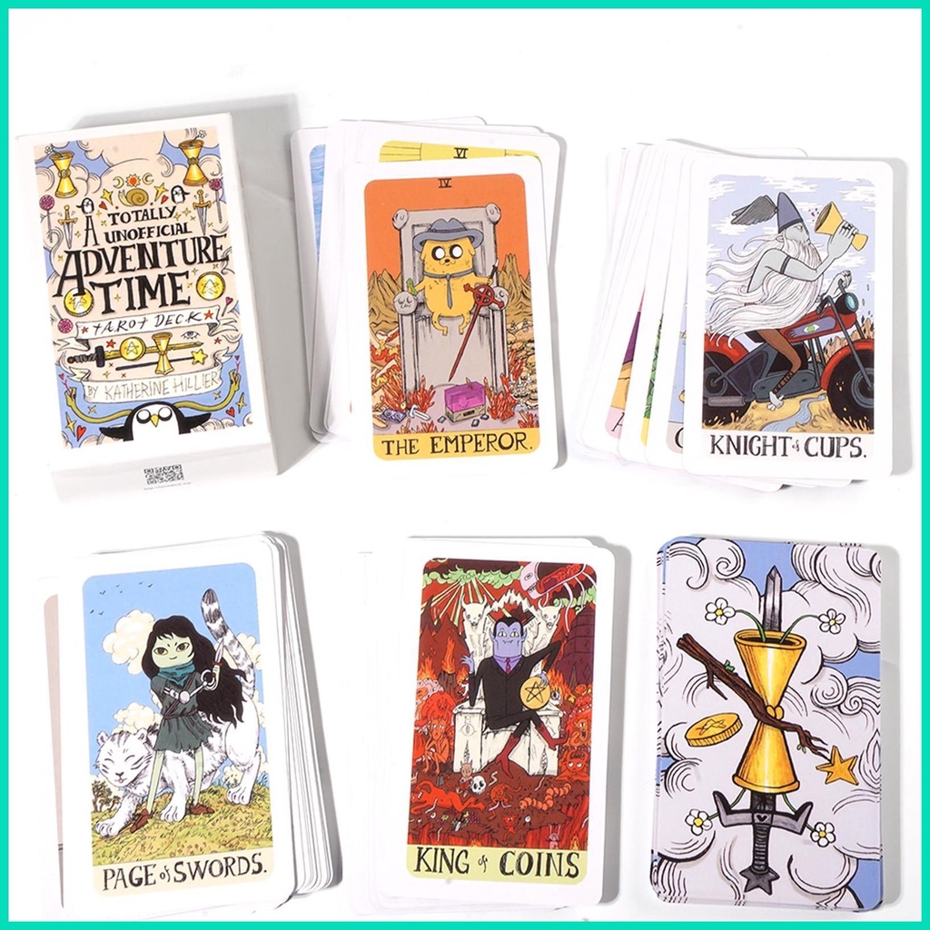 Bộ Bài tarot Phiêu Lưu oracle Phiêu Lưu Tiếng Anh Cho Trò Chơi Bàn Tiệc Tương Lai