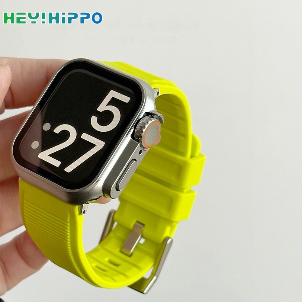 Dây Đeo Thể Thao Hình Chữ t Cho Đồng Hồ Thông Minh iwatch series 8 / 7 / 6 / 5 / se / 4 / 3 45 / 44 / 42 / 49mm