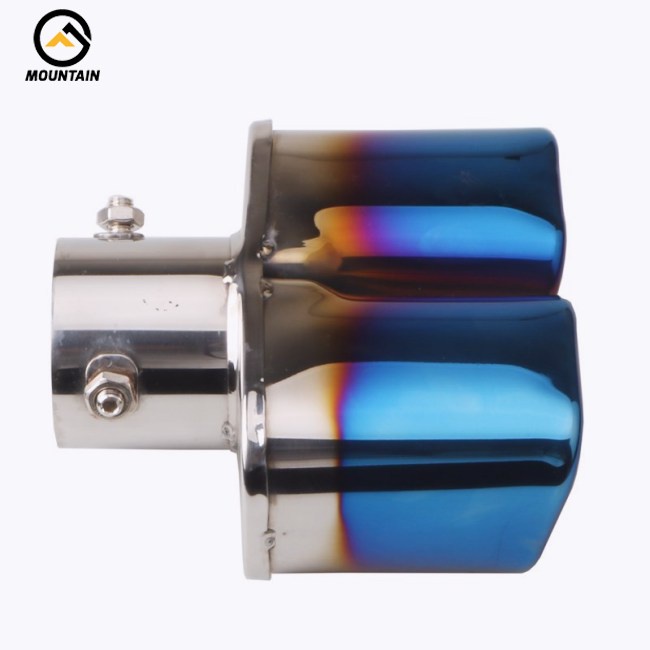 Ống Xả Khí Thải Hình Vuông Bằng Inox 2.5-inch Chuyên Dụng Cho Xe Hơi Leo Núi