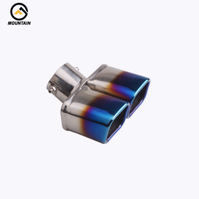 Ống Xả Khí Thải Hình Vuông Bằng Inox 2.5-inch Chuyên Dụng Cho Xe Hơi Leo Núi