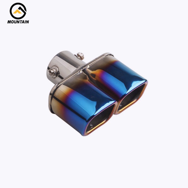 Ống Xả Khí Thải Hình Vuông Bằng Inox 2.5-inch Chuyên Dụng Cho Xe Hơi Leo Núi