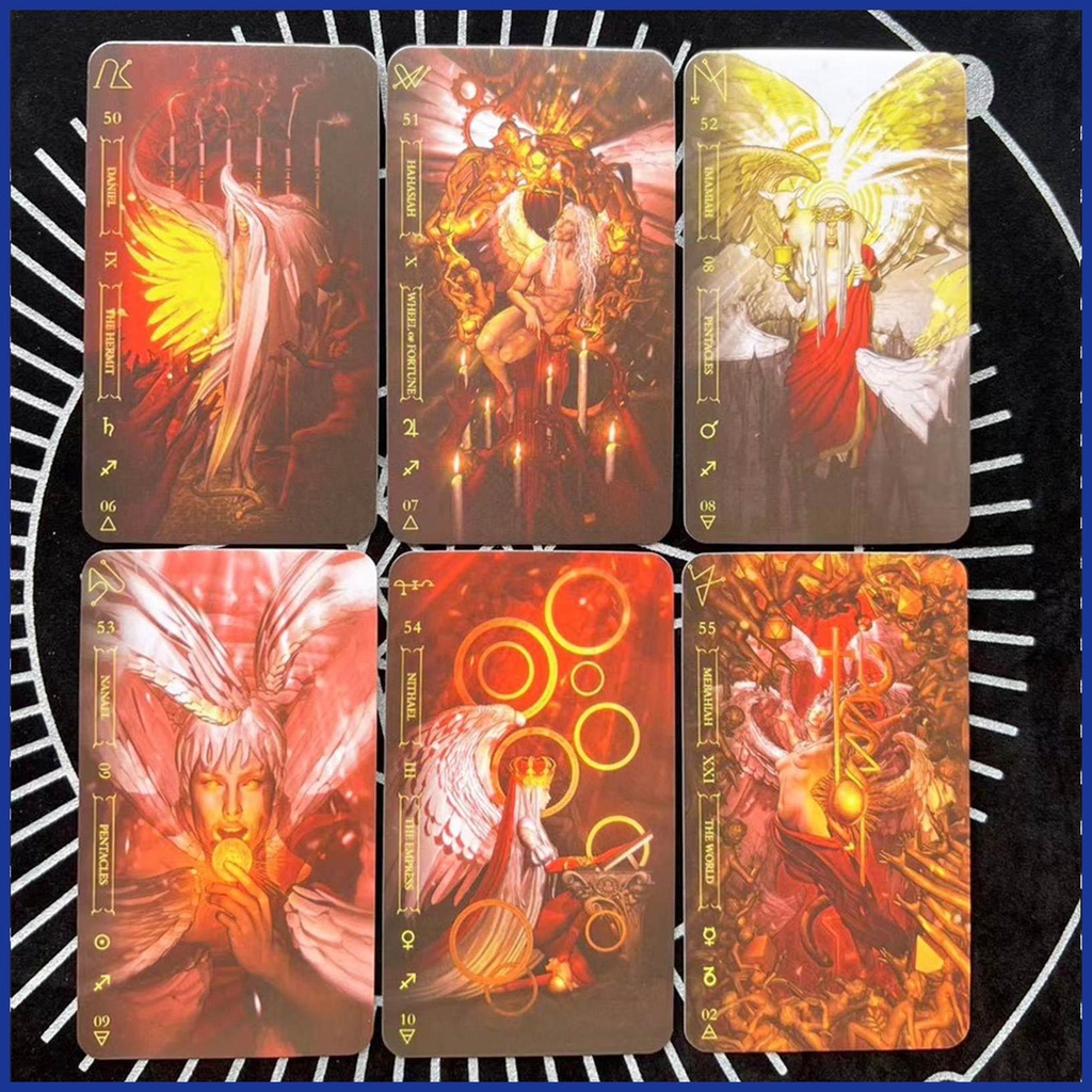 Goetia Bài tarot Trong Bóng Tối Dùng Chơi Trò Giải Trí fate oracle