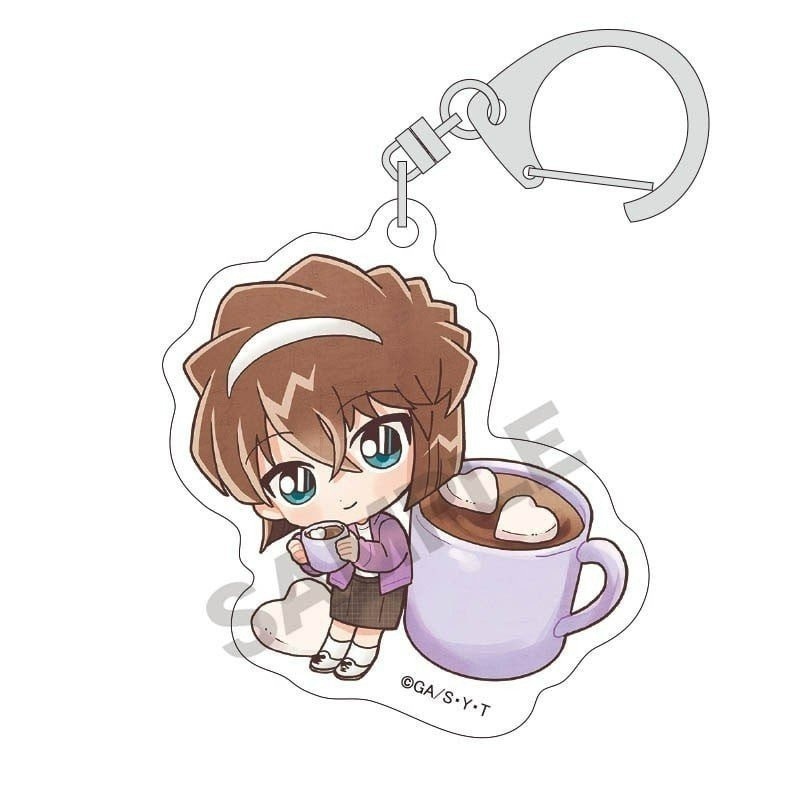 Móc khóa DETECTIVE CONAN Thám Tử Lừng Danh ver Giải Khát mica trong acrylic in hình anime chibi độc đáo