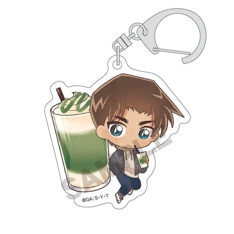 Móc khóa DETECTIVE CONAN Thám Tử Lừng Danh ver Giải Khát mica trong acrylic in hình anime chibi độc đáo